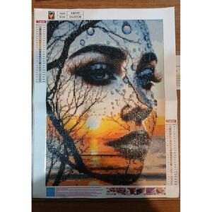 Diamond Art Painting Completed Finished  ‎ Women On A Sunset 30x40CM